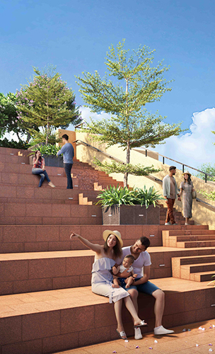 Luxury Tower at Sunset