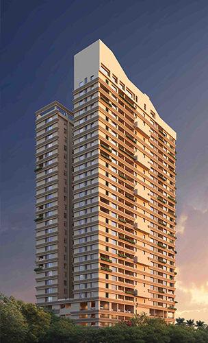 Luxury Tower at Sunset