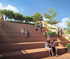 Luxury Tower at Sunset