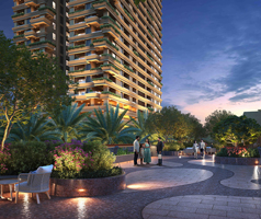 Luxury Tower at Sunset