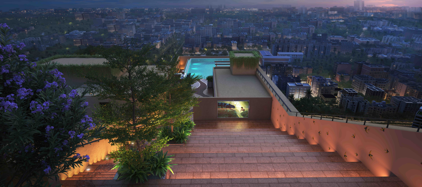 Amphitheatre Overlooking The Panoramic Vistas Of The City